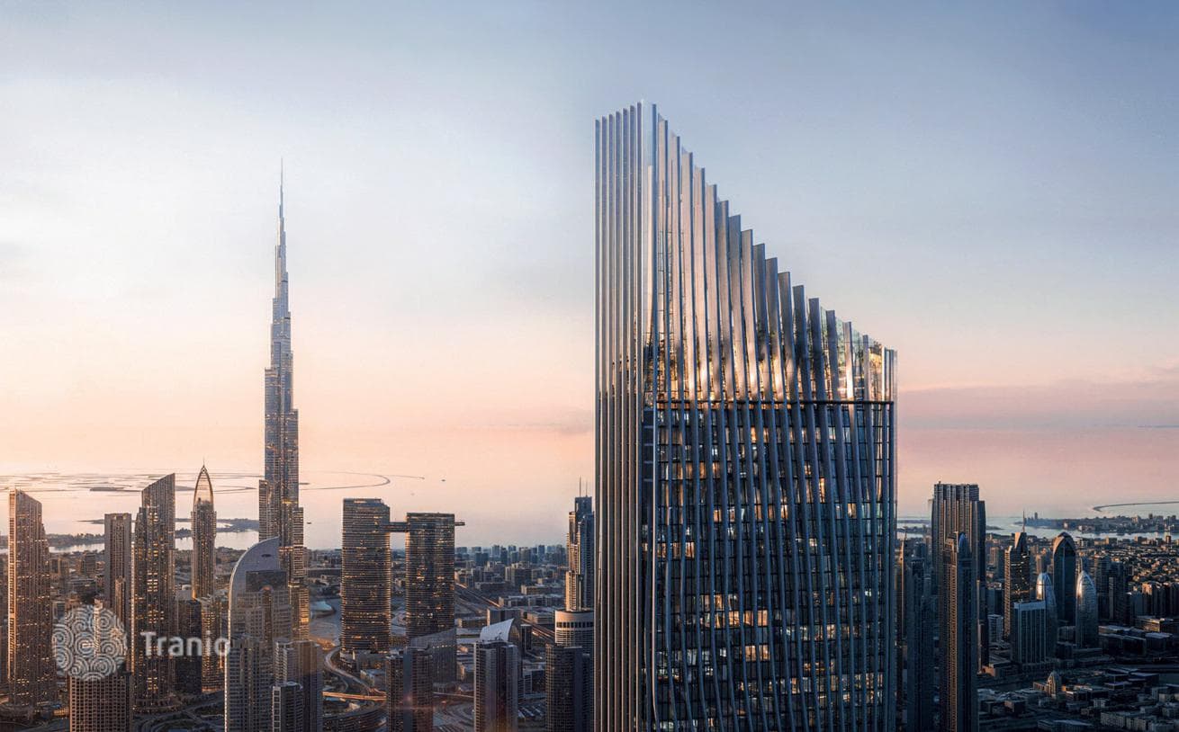Квартиры в элитном небоскрёбе Tiger Sky Tower, район Business Bay, Дубай, ОАЭ, фото 5