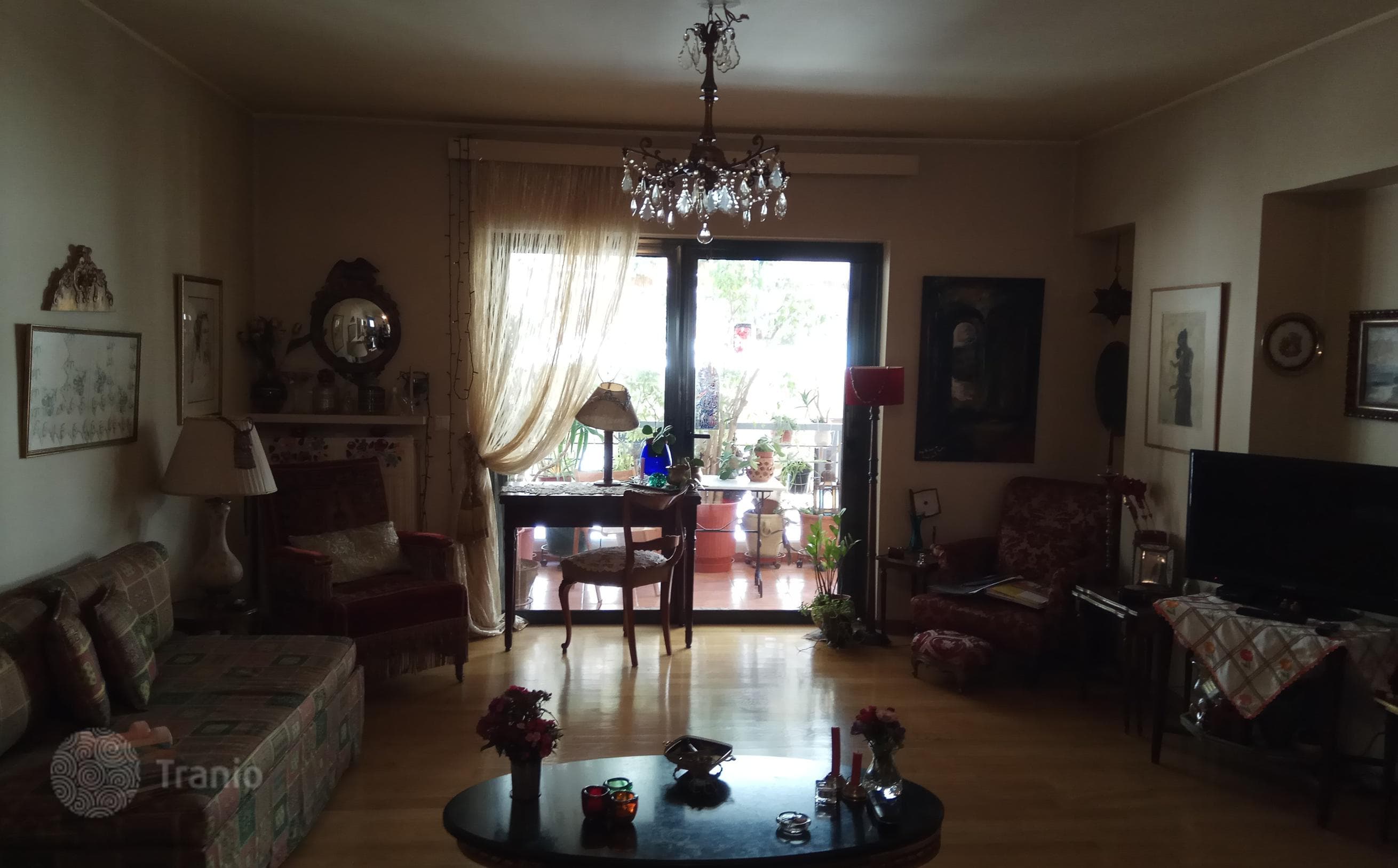 Квартира с балконом, в спокойном районе, Кукаки, Афины, Греция