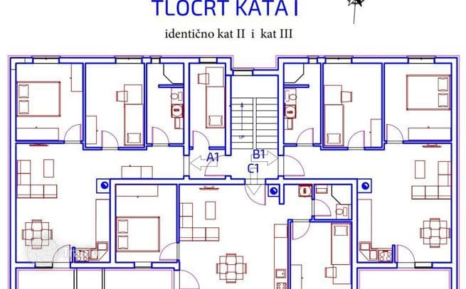 Квартира Пула. Новый проект, квартиры в стадии строительства.