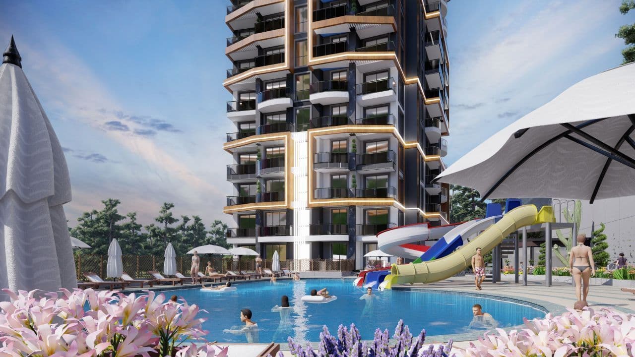 Квартира в Алании, Турция, 55 м2