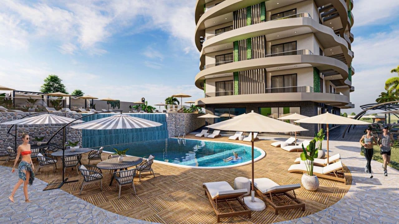 Квартира в Авсалларе, Турция, 62 м2