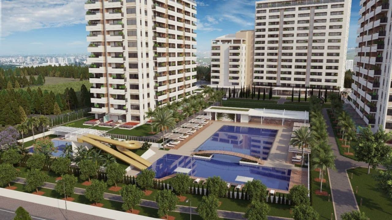 Апартаменты в Мерсине, Турция, 52 м2
