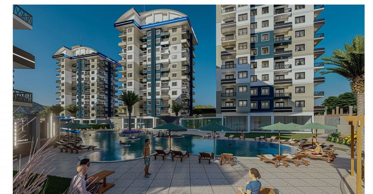 Квартира в Авсалларе, Турция, 53 м2