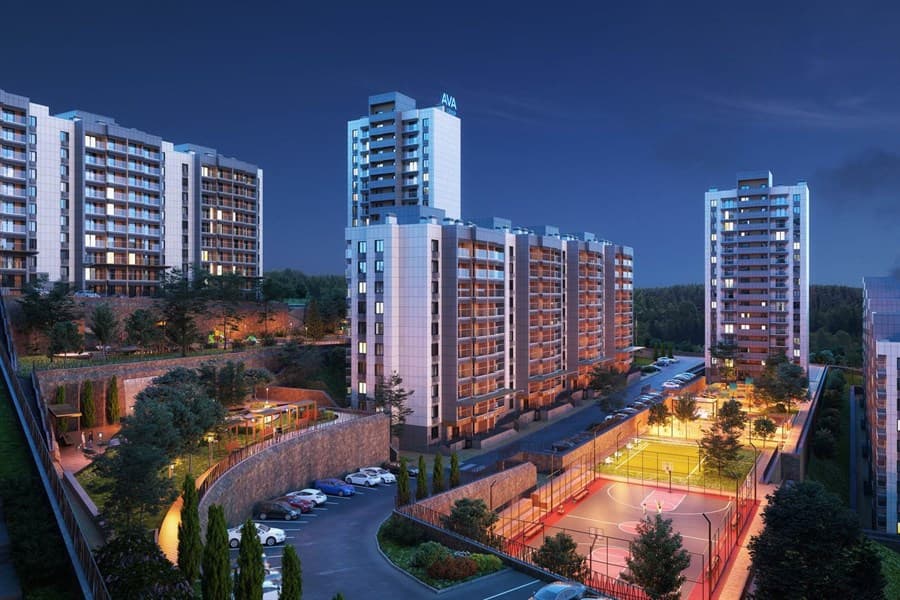 1 к. квартира 26.40 кв. м, 8/10 этаж. ЖК Горный квартал, Сочи, Россия, фото 3