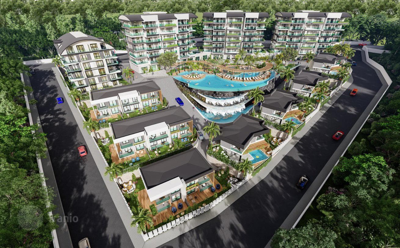 2-комнатные апартаменты в новостройке 68 м² в Каргыджаке, Турция, фото 3