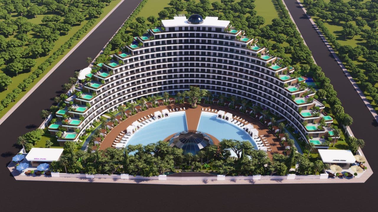 Квартира в Анталии, Турция, 45 м2