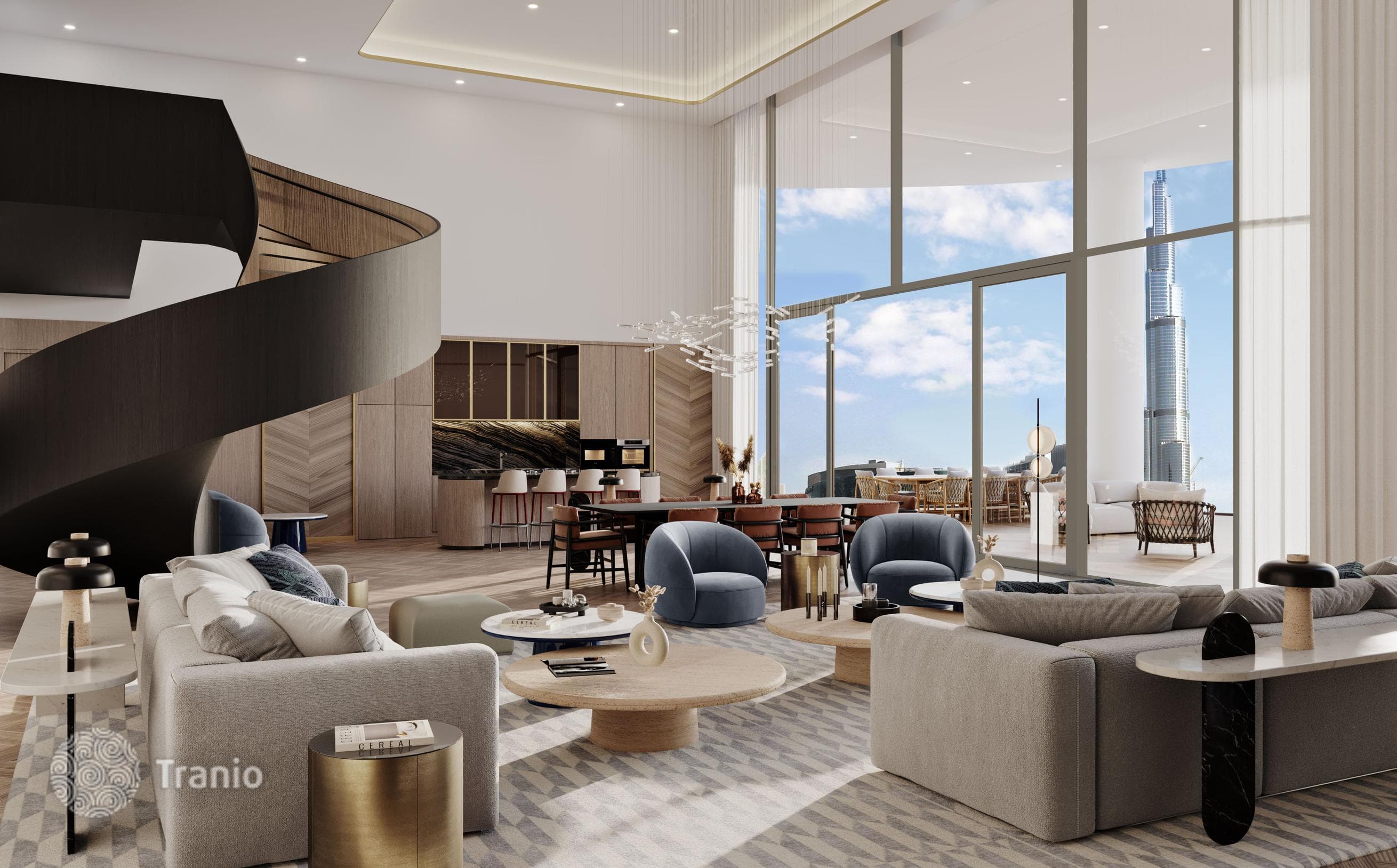 Апартаменты Jumeirah Business Living Bay от Select Group, с видом на небоскреб Бурдж-Халифа, Business Bay, Дубай, ОАЭ, фото 4
