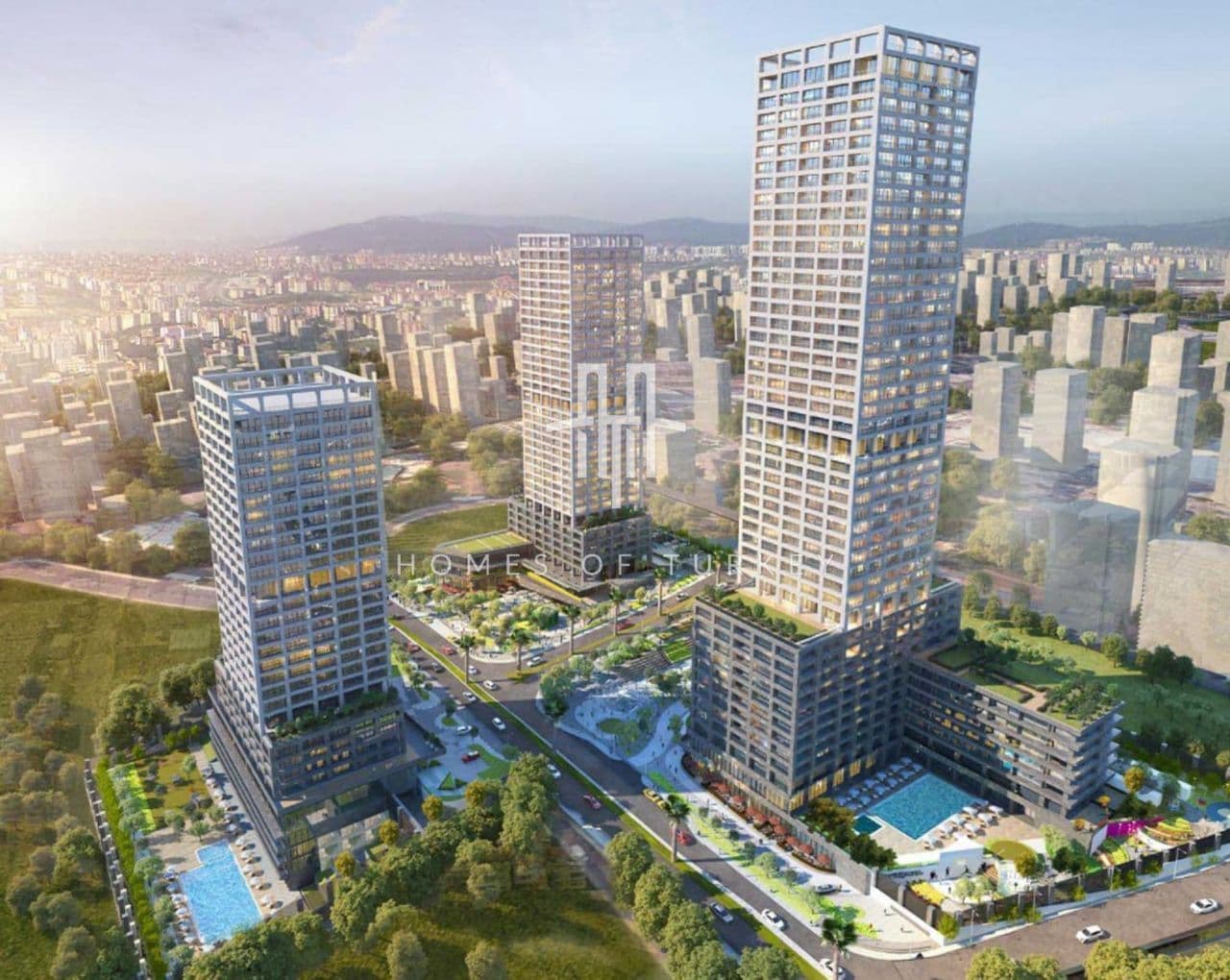Апартаменты в Стамбуле, Турция, 79 м2