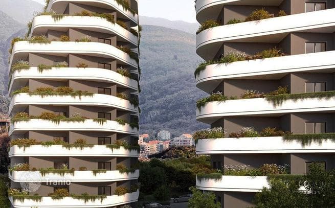 2-комнатные апартаменты в новостройке 63 м² в Бечичи, Черногория