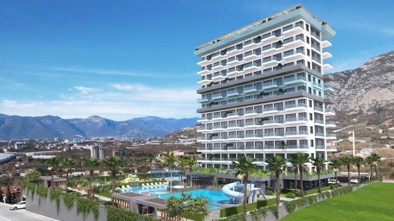 Квартира в Алании, Турция, 55 м2
