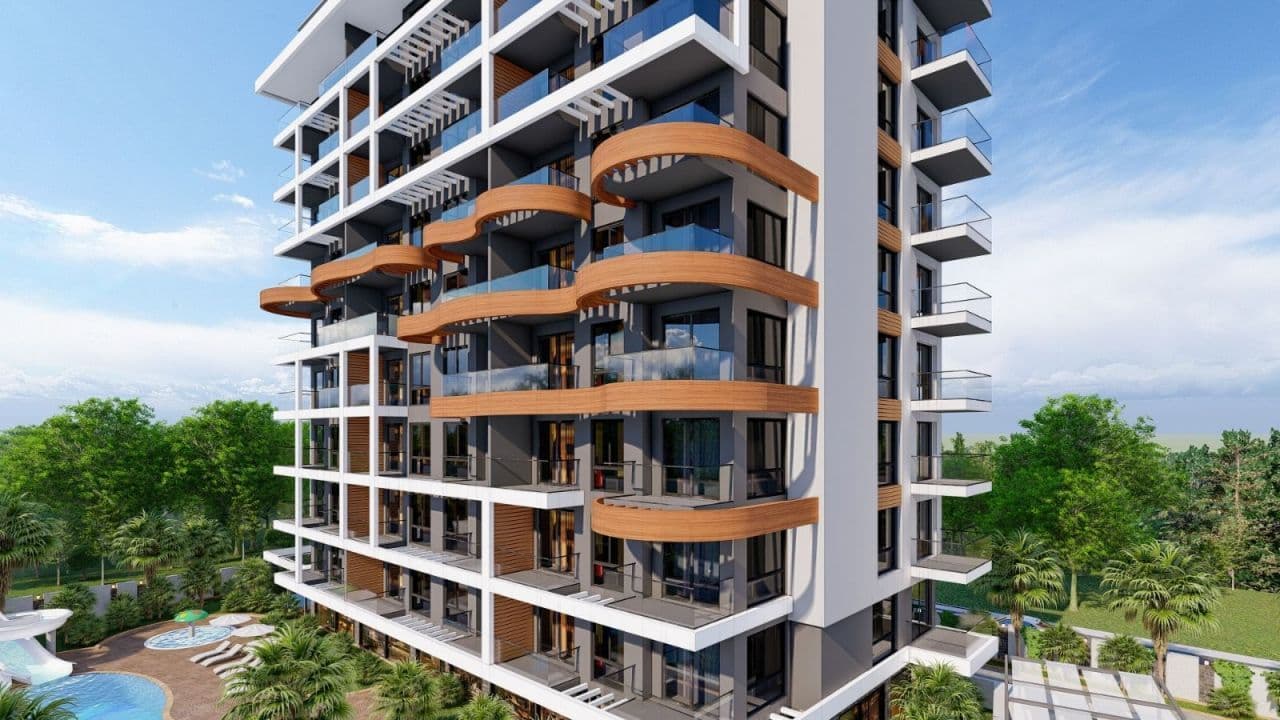 Квартира в Авсалларе, Турция, 55 м2, фото 4