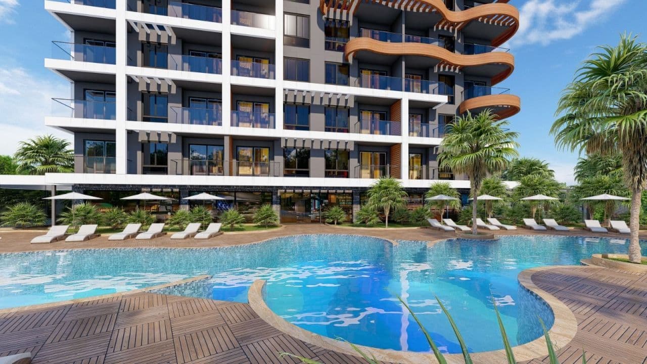 Квартира в Авсалларе, Турция, 55 м2, фото 2