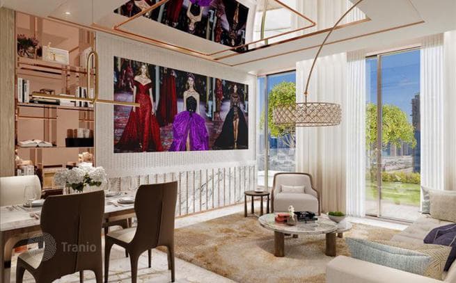 Новая высотная резиденция Elegance Tower с бассейном и спа в центре района Downtown Dubai, ОАЭ
