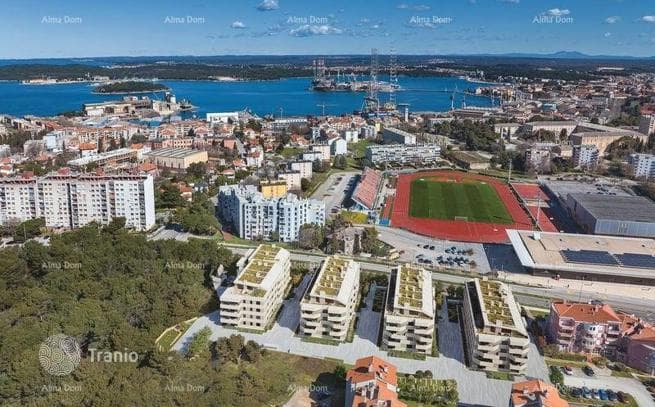 Квартира Продажа квартир в новом жилом проекте в эксклюзивном месте, в 300 м от моря, Пула, Веруда!