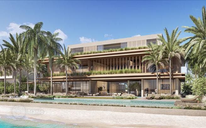 Новый комплекс вилл у воды с бассейном и видом на море Coral villas, Palm Jebel Ali, Дубай, ОАЭ, фото 3
