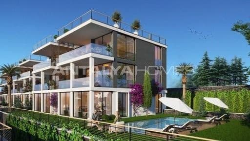 Апартаменты в Бодруме, Турция, 85 м2