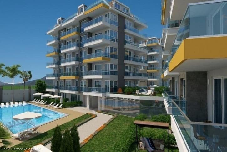 Квартира в Кестеле, Турция, 200 м2