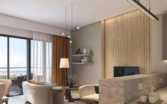 Современная квартира на высоком этаже в новой резиденции Golf Gate 2 с бассейнами и гольф-клубом, Damac Hills, Дубай, ОАЭ, фото 2