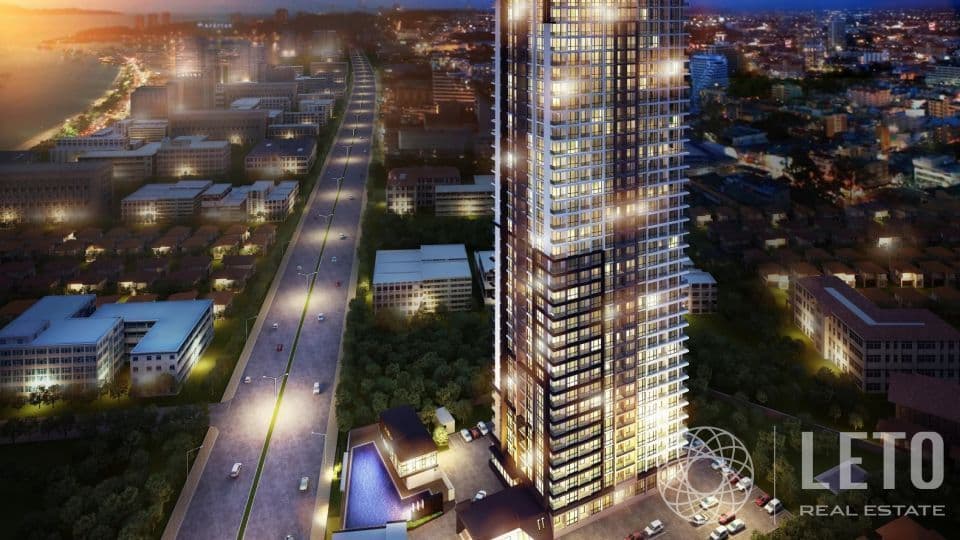 Квартира в Паттайе, Таиланд, 44 м2
