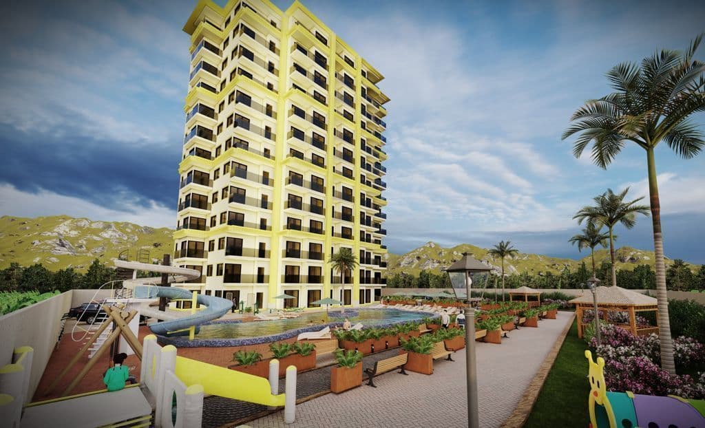 Квартира в Алании, Турция, 54 м2