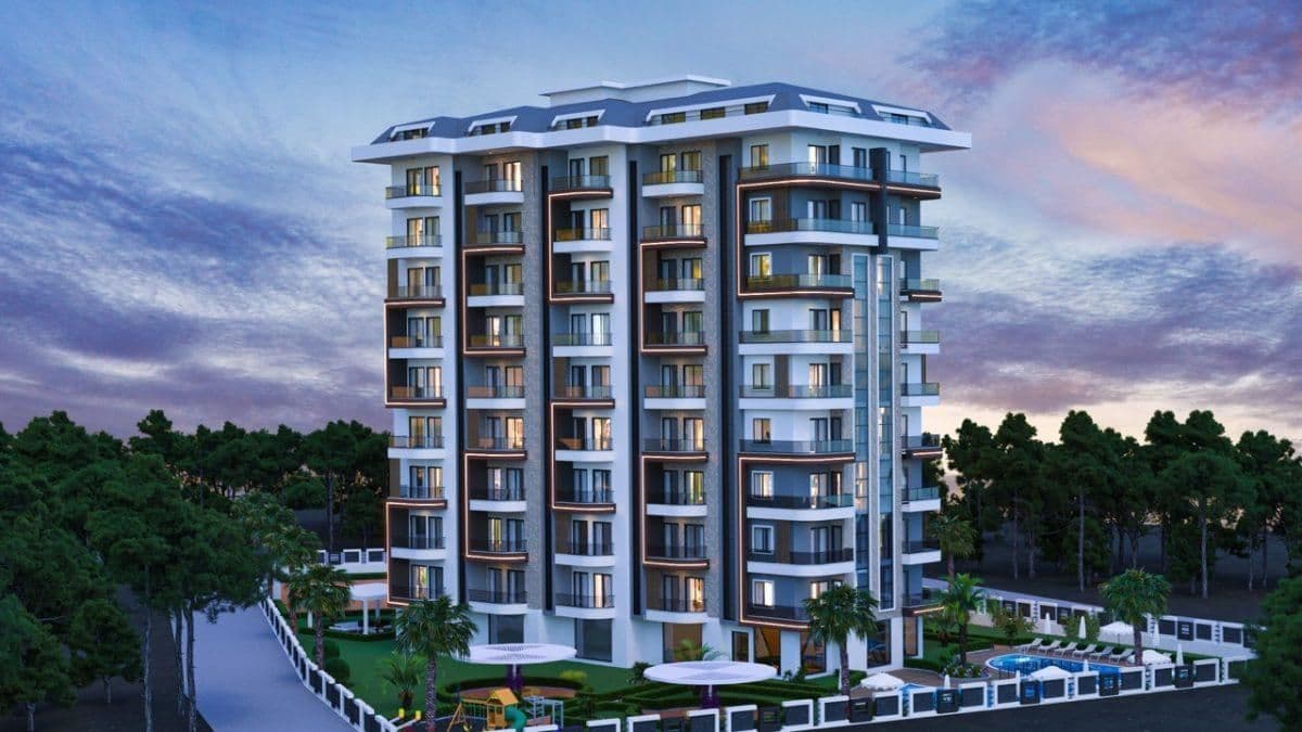 Квартира в Авсалларе, Турция, 43 м2, фото 3