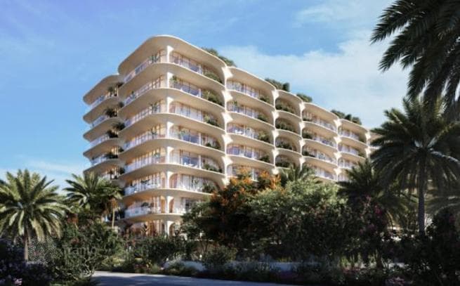 Роскошные апартаменты на берегу моря в комплексе Ocean House с первоклассной инфраструктурой, район Пальм-Джумейра, Дубай, ОАЭ, фото 3