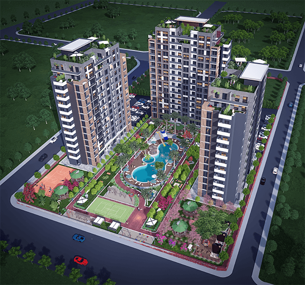 Квартира в Мерсине, Турция, 70 м2