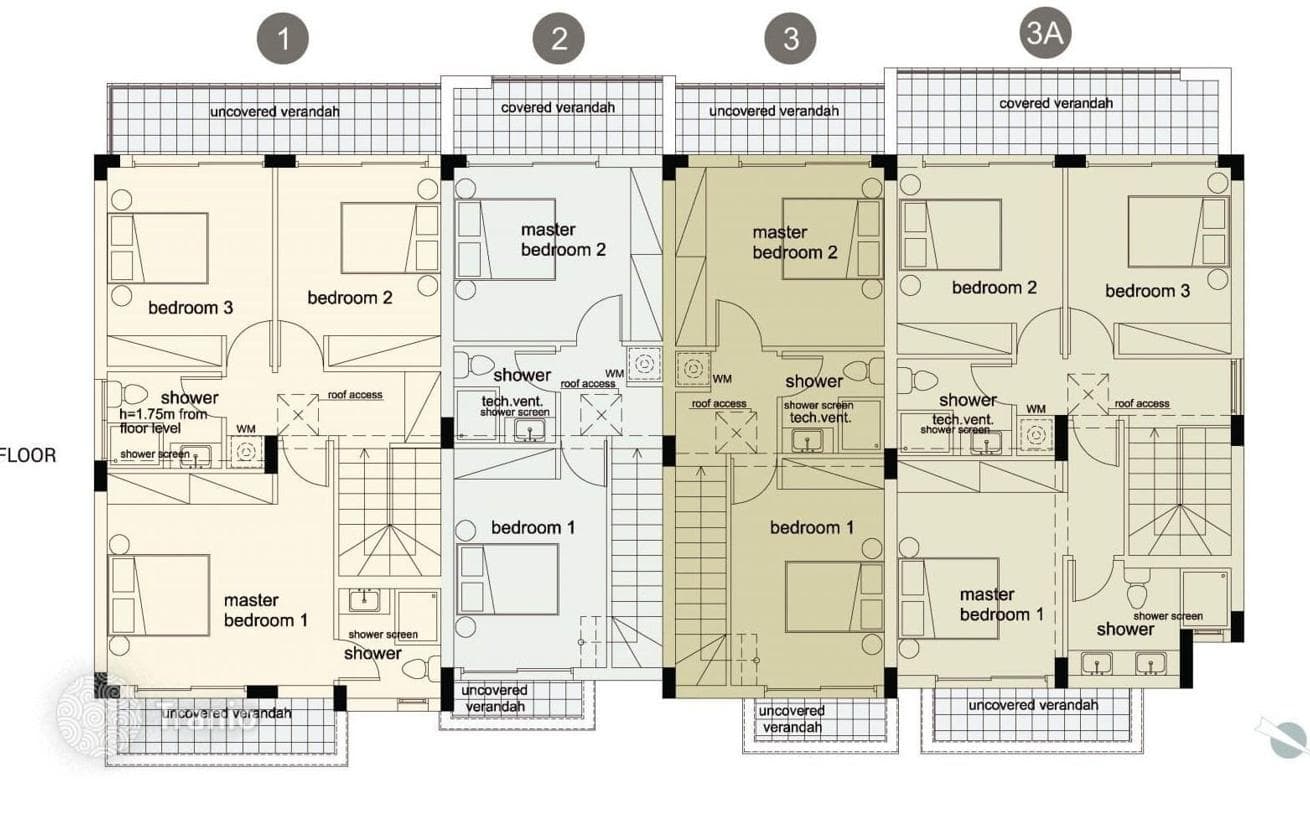2-комнатный таунхаус 116 м² в Эмбе, Кипр, фото 4