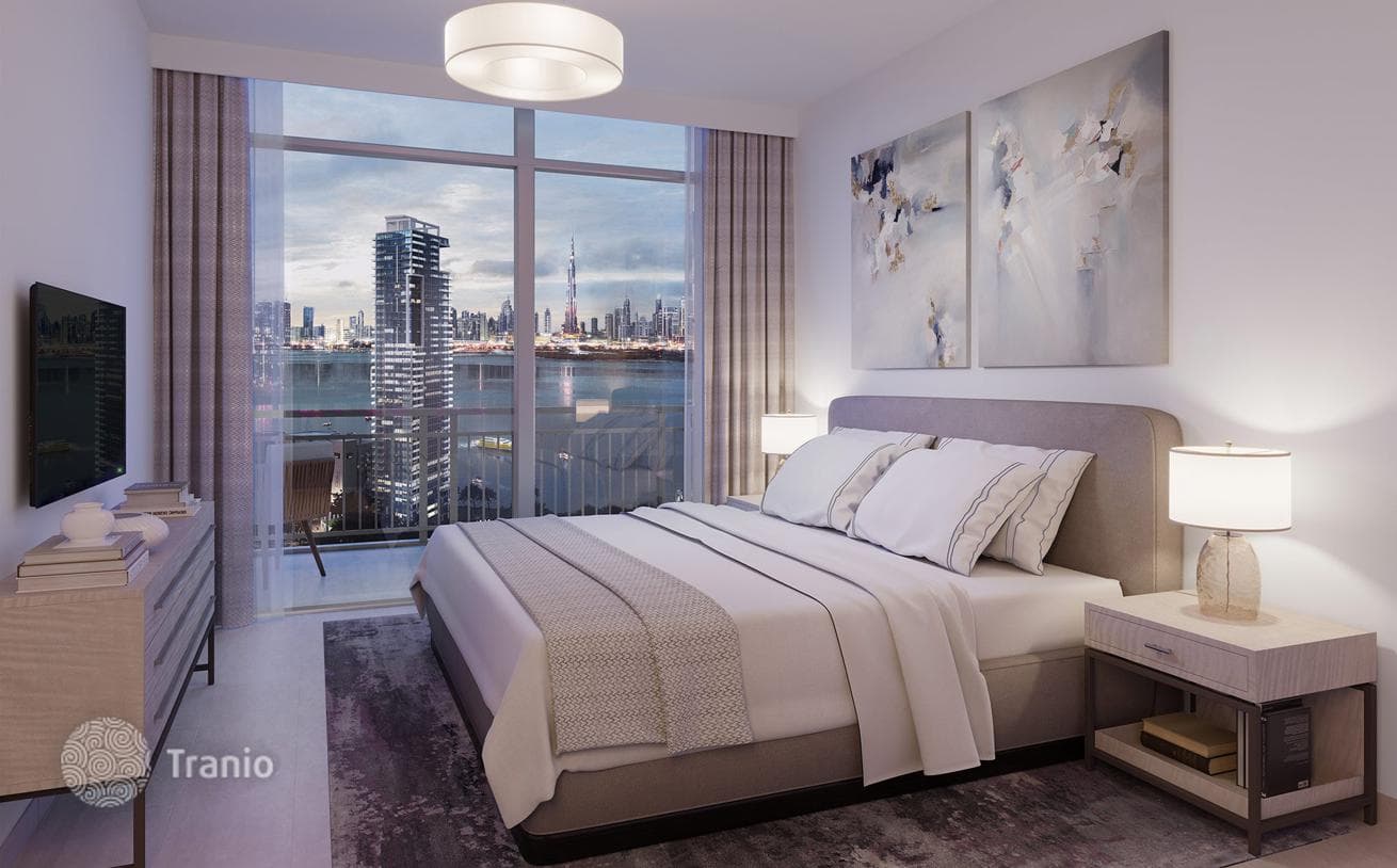 Новые апартаменты в престижном жилом комплексе Creek Rise Towers на острове в Dubai Creek Harbour, ОАЭ, фото 2