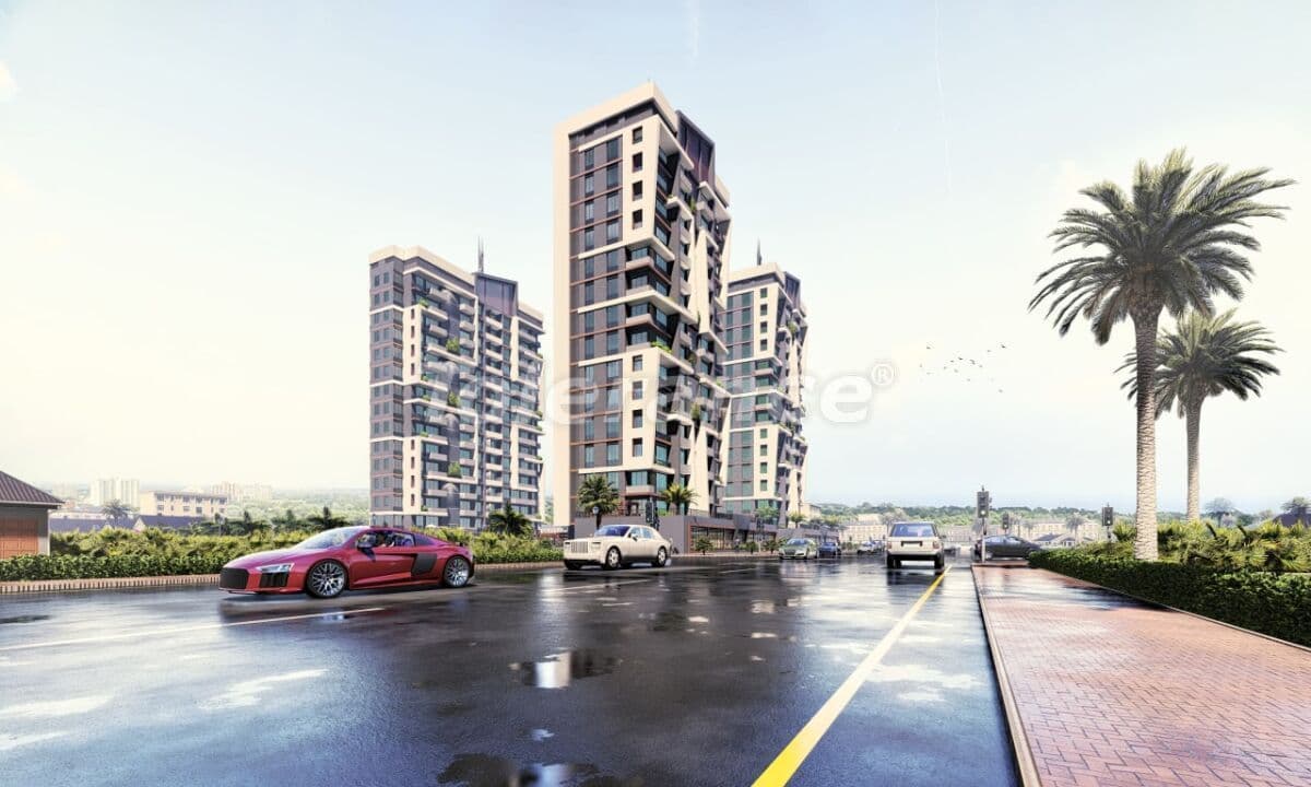 Апартаменты в Мерсине, Турция, 71 м2