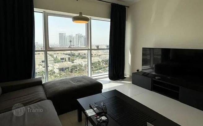 Меблированная квартира в резиденции Carson B с бассейном, Damac Hills, Дубай, ОАЭ, фото 2