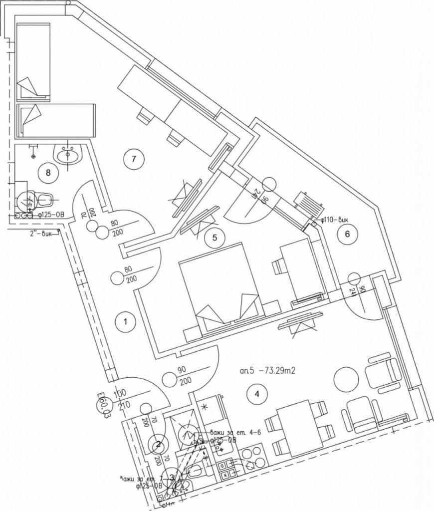 Апартаменты в Варне, Болгария, 83.75 м², фото 3