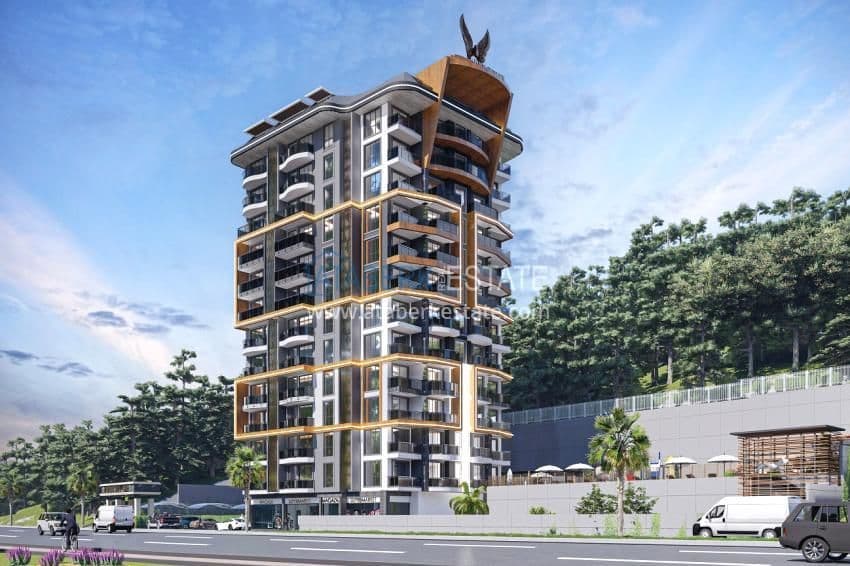 Квартира в Алании, Турция, 50 м2, фото 2