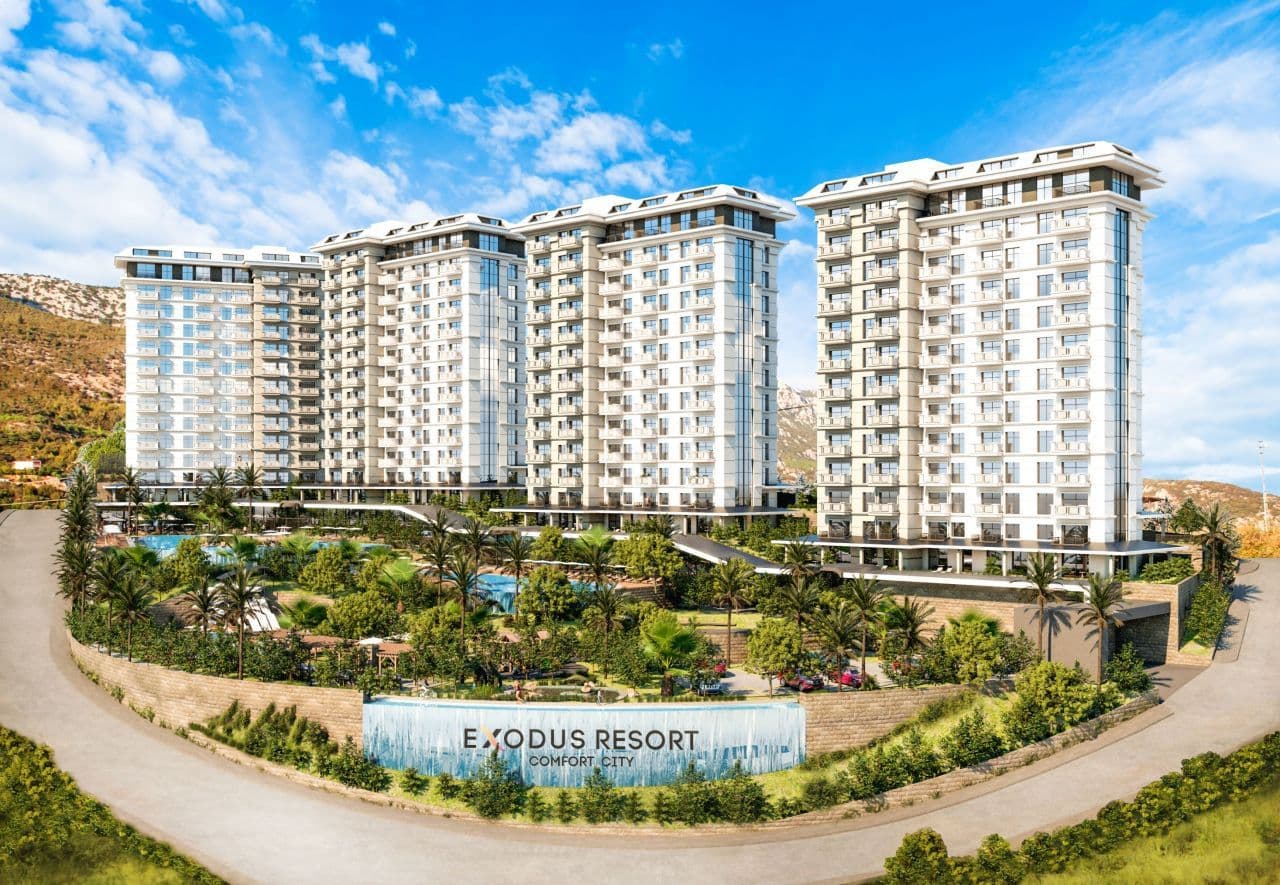 Квартира в Алании, Турция, 52 м2