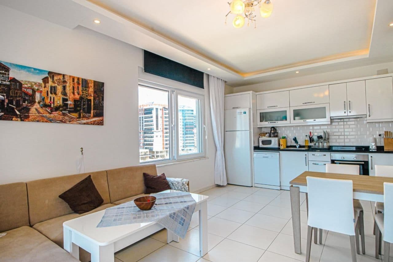 Квартира в Алании, Турция, 90 м2, фото 4
