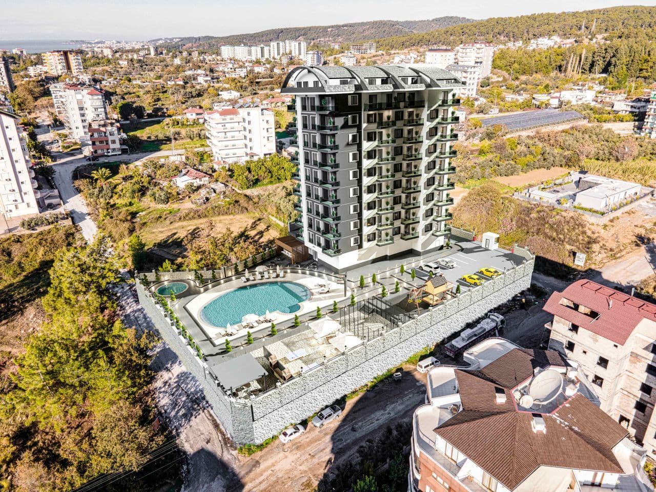 Квартира в Авсалларе, Турция, 51 м2
