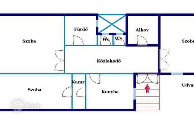 4-комнатная квартира 130 м² в Районе VI (Терезвароше), Венгрия