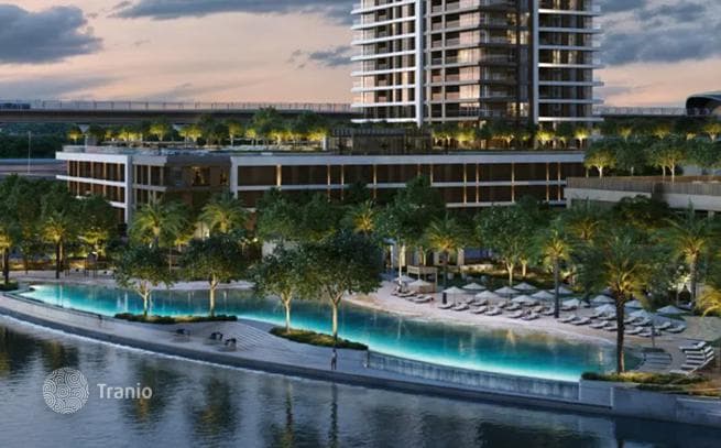 Новые апартаменты в элитном небоскрёбе Palace Residences Creek Blue, район Dubai Creek Harbour, Дубай, ОАЭ, фото 4