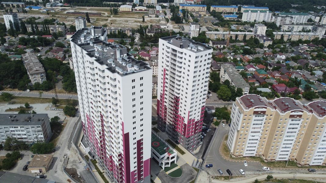 3 к. квартира 78.70 кв. м, 20/23 этаж. ЖК Малина, Новороссийск, Россия, фото 2