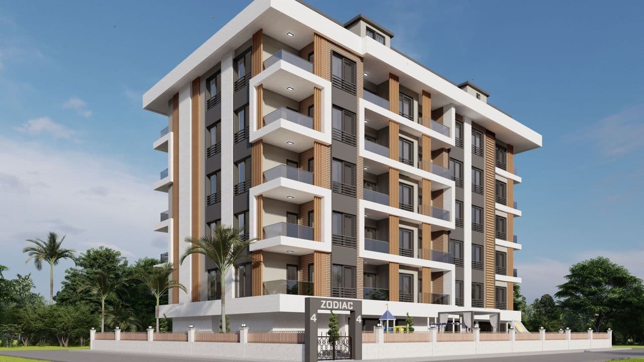 Квартира в Алании, Турция, 47 м2