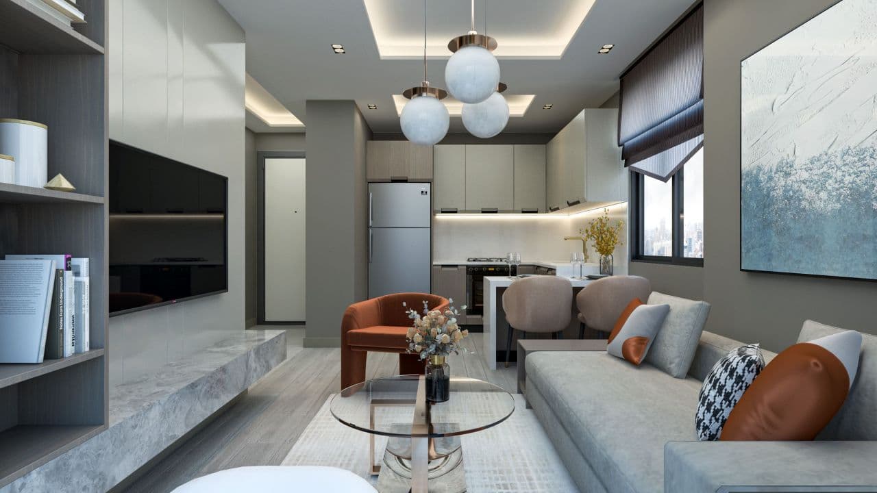 Квартира в Мерсине, Турция, 70 м2