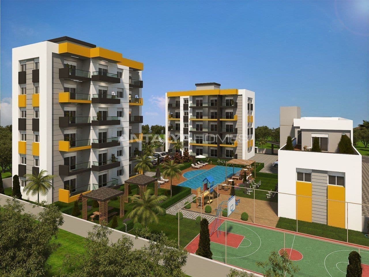Апартаменты в Анталии, Турция, 65 м2, фото 2