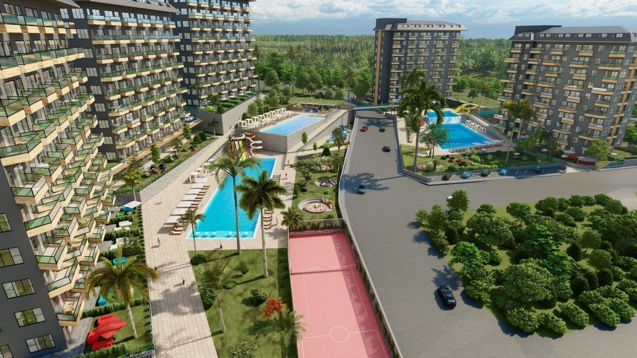 Апартаменты в Авсалларе, Турция, 50 м2, фото 2