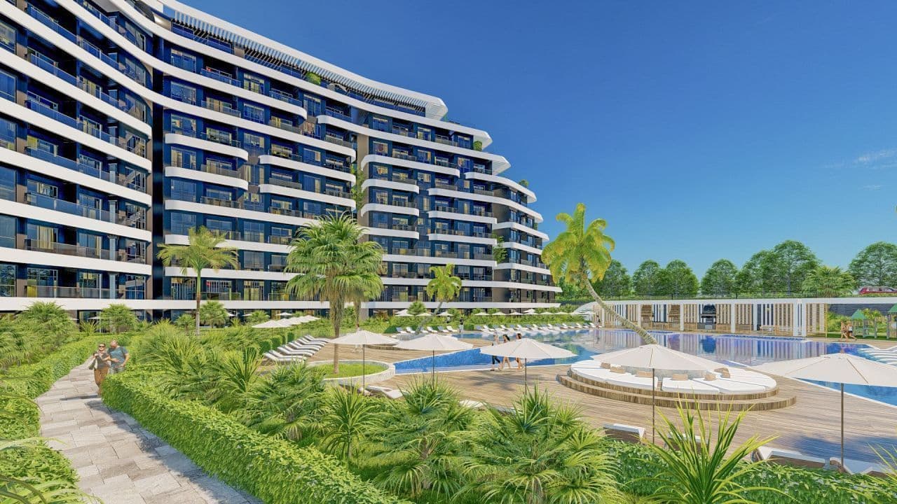 Квартира в Анталии, Турция, 50 м2