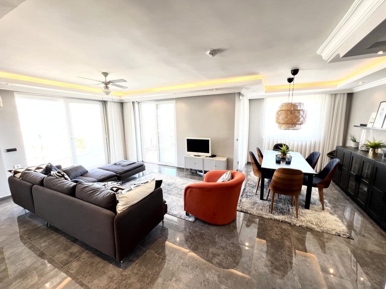 Апартаменты в Алании, Турция, 250 м2, фото 2