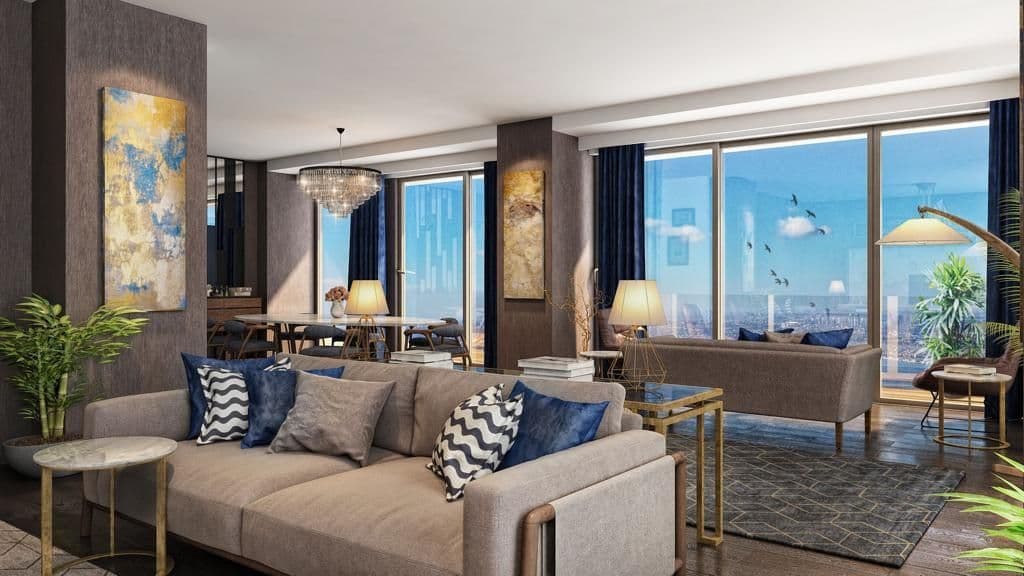 Апартаменты в Стамбуле, Турция, 97 м2