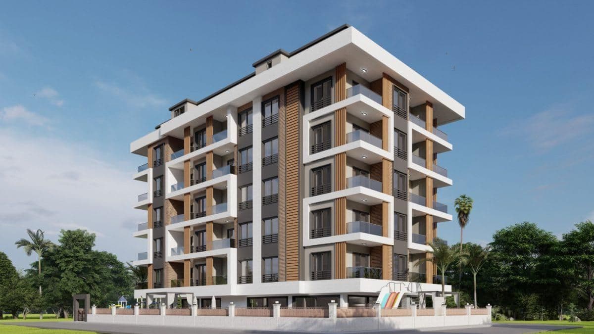 Квартира в Алании, Турция, 47 м2, фото 2