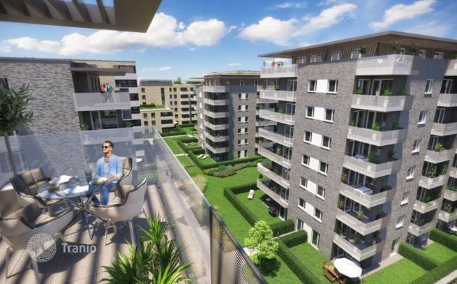 5-комнатные апартаменты в новостройке 116 м² в Районе XIII, Венгрия