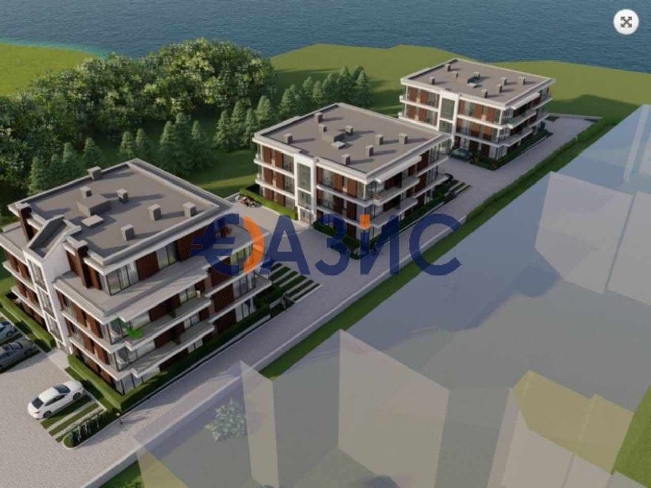 Апартаменты в Сарафово, Болгария, 64.4 м2