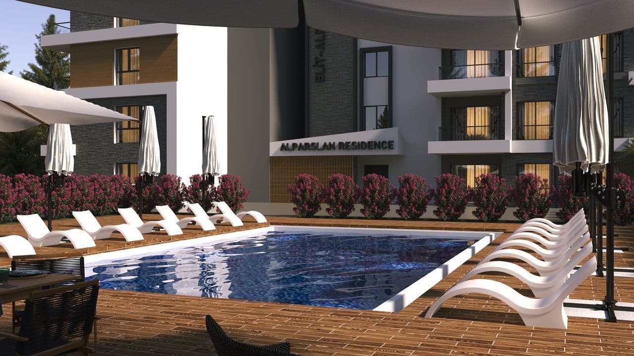 Квартира в Авсалларе, Турция, 55 м2